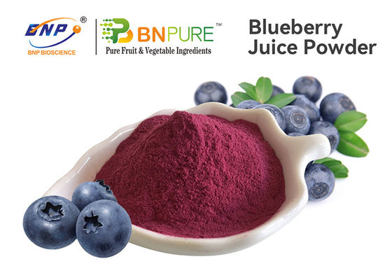 Suplemen Bubuk Sayuran Buah 100% Kemurnian Vaccinium Uliginosum Bubuk Blueberry Liar Organik