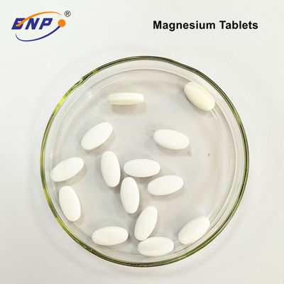 Lapisan Film Suplemen OEM Magnesium Sitrat 200mg Tablet