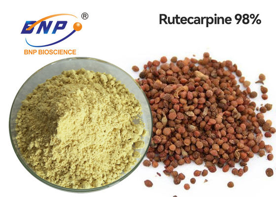 Suplemen Alami Ekstrak Evodia Rutaecarpa Rutecarpine 98% HPLC Rutaecarpine