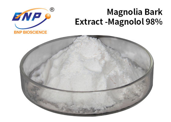 Suplemen Populer Magnolia Bark Extract Magnolol Honokiol Powder White