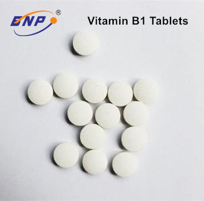 Suplemen OEM Kesehatan Metabolik Tablet Thiamine HCI Vitamin B1