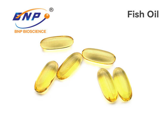 EPA DHA OEM Suplemen Transparan Softgel Omega-3 Minyak Ikan Gel Lembut