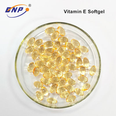 GMP Clear Vitamin E Capsule 200mg Soft Gel Antioksidan